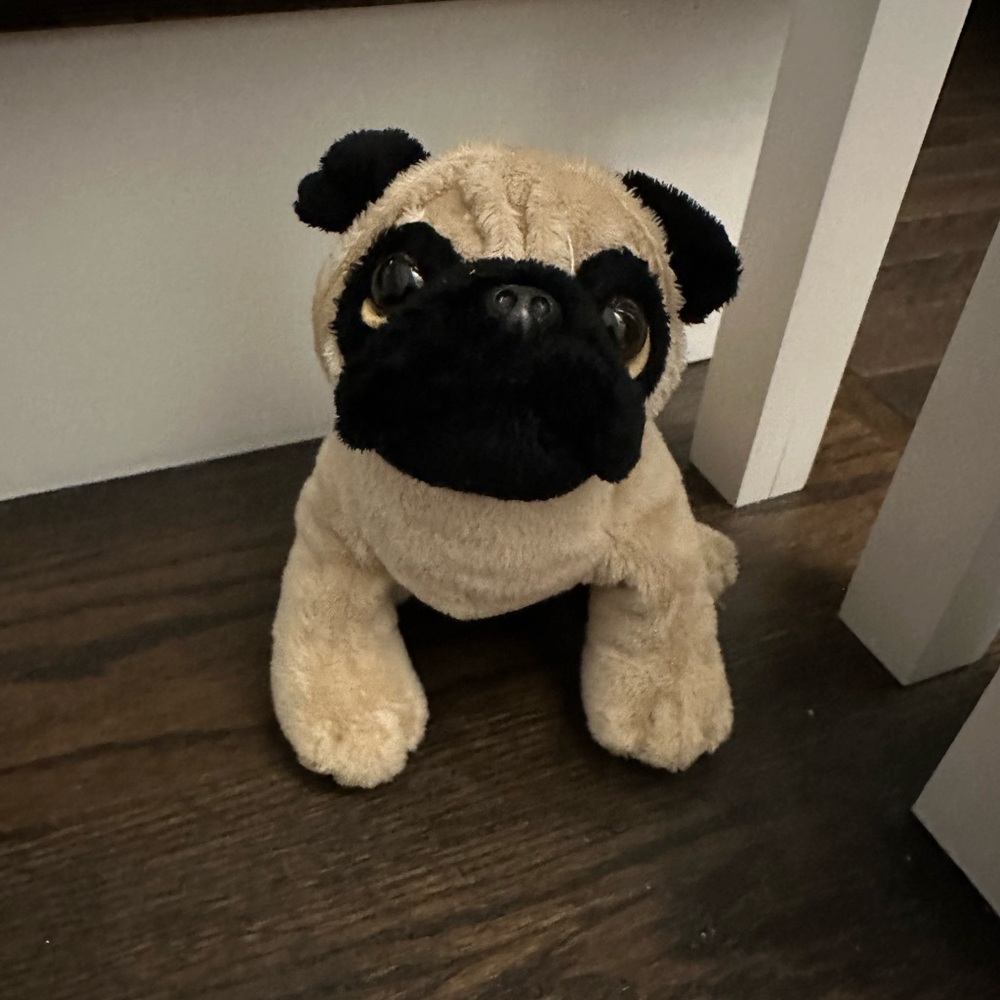ADORABLE Lil’kinz Webkinz Pug without code/tag!